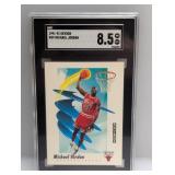 1991-92 Skybox #39 Michael Jordan SGC 8.5 NM-MT+