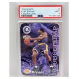 1999 NBA Hoops Kobe Bryant Calling Card 1 PSA 9