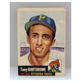 1953 Topps Tony Bartirome Pirates Edges/Corners