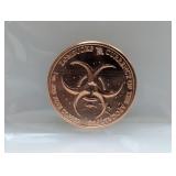1oz .999 Copper Zombucks