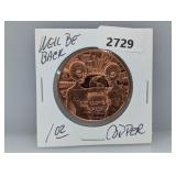 1oz .999 Copper We