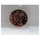 1oz .999 Copper Zombucks