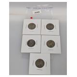 5-35% Silv War Nickels