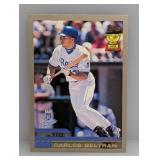 2000 Topps All- Star Rookie Carlos Beltran #178