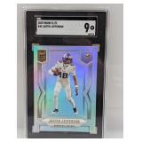 2025 Panini Elite #45 Justin Jefferson SGC 9 MT