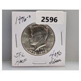 1976-S 40% Silv JFK Half $1 Dollar