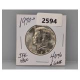 1970-S 40% Silv JFK Half $1 Dollar