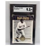 2002 UD Hall of Famers #50 Babe Ruth SGC 9.5