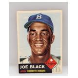 1953 Topps #81 Joe Black Dodgers Corners/Edges