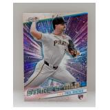 2024 Paul Skenes Topps Chrome Stars Of Mlb Ref RC