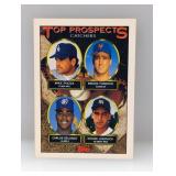 1993 Topps Prosps Piazza Fordyce Delgado Leshnock