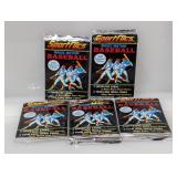(5) 1987 Sportflics Magic Motion Baseball Packs