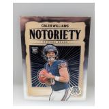 2024 Panini Mosaic Notoriety Caleb Williams RC #18