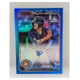 2024 Topps Pro Debut Ch Brock Jones Blue Auto /150