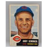 1953 Topps Andy Seminick Corners/Edges/Creases