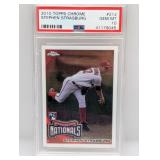 2010 Topps Chrome Stephen Strasburg #212 PSA 10