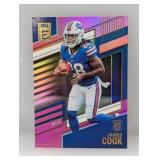 2022 Donruss Elite James Cook Rookie #116
