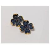 Vintage Trifari Floral Earrings