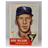 1953 Topps 250 Bob Wilson Hi# Corners/Edges/Crease