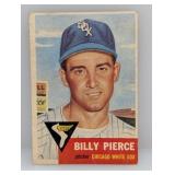 1953 Topps Billy Pierce Corners/Edge/Creases/Stain