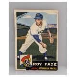 1953 Topps Roy Face Hi# Corners/Edges/Creases