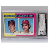 1975 Topps Nolan Ryan Steve Carlton #312 CGC 5.5