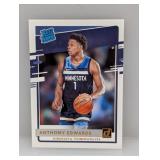 2020 Donruss Rated Rookie Anthony Edwards #201