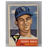 1953 Topps Freddie Marsh Hi# Corners/Edges/Crease