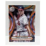 2025 Greg Maddux Topps Tribute Orange Parallel /25