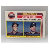 Nolan Ryan 1982 Pitching Leader 