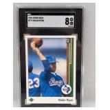 1989 Upper Deck Nolan Ryan #774 SGC 8