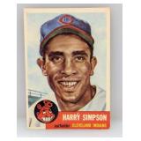 1953 Topps Harry Simpson Corners/Edges/Crease
