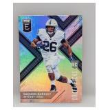 2018 Elite Draft Picks Saquon Barkley Rookie #105