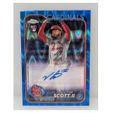 /150 2024 Topps Ch Victor Scott II RC Blue Wave