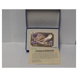 24K Gold/Silv Plated Decoration Diam Belt Buckle