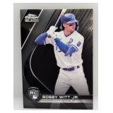 2022 Topps Chrome Black Bobby Witt Jr RC BRDV-9
