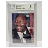 2000-01 Michael Jordan UD Mj Materials Suit BGS 8