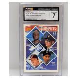 1994 Topps Prosp Miller Wilson Jeter Neal RC CGC 7