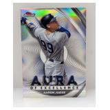 2022 Topps Finest Aura of Excellence Aaron Judge