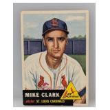 1953 Topps #193 Mike Clark Cardinals Corners/Edges
