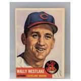 1953 Topps 192 Wally Westlake Crease/Corners/Edges