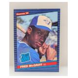 1986 Donruss Rated Rookie Fred McGriff RC #28 Edge