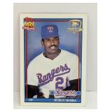 1991 Ruben Sierra Topps Op Desert Shield 535 Edges