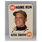 1968 Topps Home Run Willie Mays #8 Surface