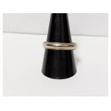 14k Gold Wedding Band Sz 11 4.34g