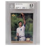 1993 Upper Deck Derek Jeter RC #449 Beckett 8.5