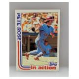Topps In Action Pete Rose #781 Corners