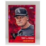 /100 2022 Topps Ch Tony La Russa Red Cracked Ice