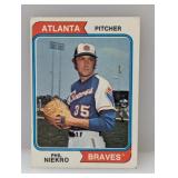 1974 Topps Phil Niekro Pitcher Creases/Corners