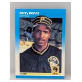 1987 Fleer Barry Bonds RC #604 Edge